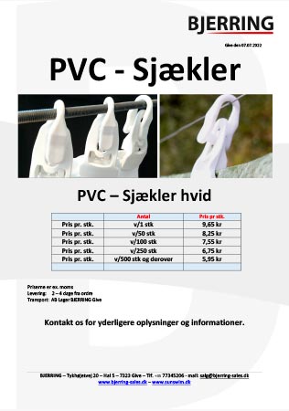 PVC - Sjækler - aug-2022