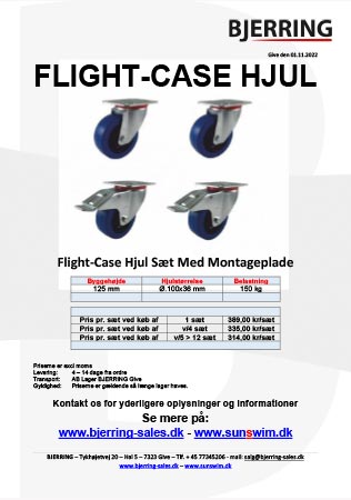flight case hjul